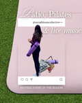 Pilates, Patio, and Live Music